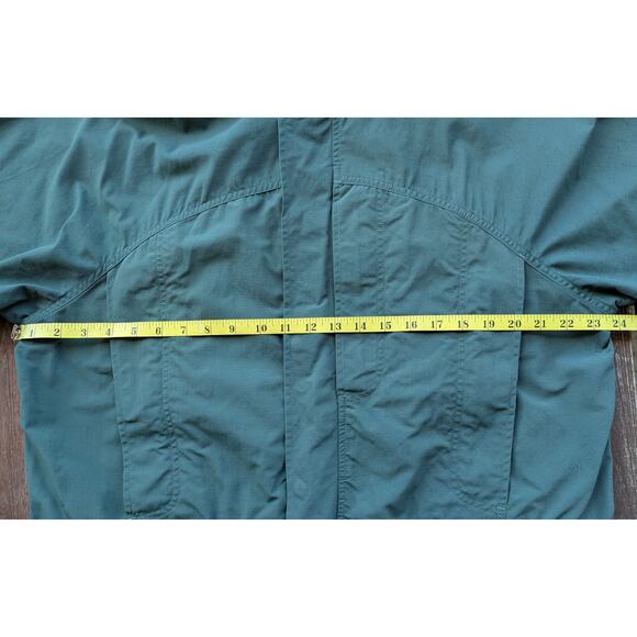💜 L.L. Bean Outdoors Field Jacket – Forest Green Hooded | Men’s M - Picture 13 of 16